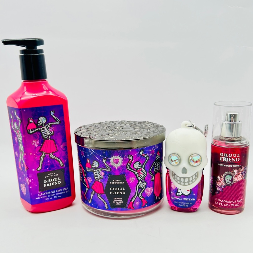 BBW 🎀 Ghoul Friends 💀 10 Pc Collector Set Rare Shipping Included - Picture 4 of 9